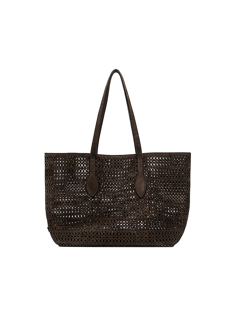 GIANNI CHIARINI Ledertasche - Schultertasche MASHUP braun damen